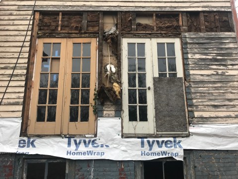 Dixon Street Framing 1