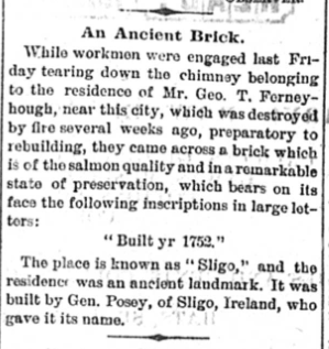 Fredericksburg Star Article - September 12 1888